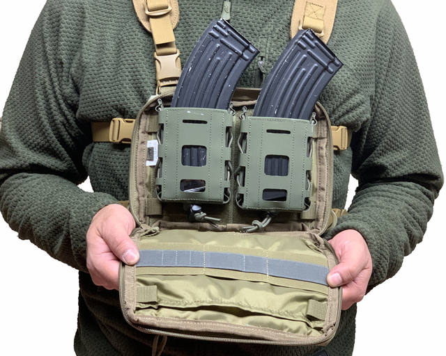 TT EDCポーチを小型チェストリグに！: タスマニアンタイガー